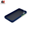 Чехол для Xiaomi Redmi 7A пластиковый с усиленной рамкой, синего цвета