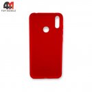 Чехол для Huawei Y7 2019 Silicone Case, красного цвета