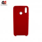 Чехол для Huawei Y9 2019 Silicone Case, красного цвета