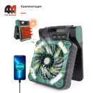 Вентилятор Portable Fan, X99, черный, на солнечной батарее