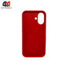 Чехол Iphone 16 Silicone Case, 14 красный