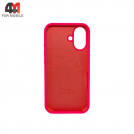 Чехол Iphone 16 Silicone Case, 47 ярко-розовый