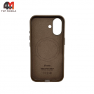 Чехол Iphone 16 Leather Case+MagSafe, Taupe