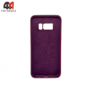 Чехол для Samsung S8 Plus Silicone Case, цвет марсала