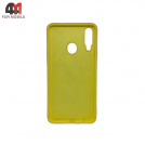 Чехол для Samsung A20s Silicone Case, желтого цвета