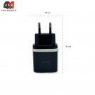Сетевой адаптер Hoco C12Q, 18W, черного цвета