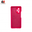 Чехол Xiaomi Redmi Note 10 pro/Note 10 pro max Silicone Case, ярко-розового цвета