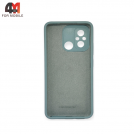 Чехол Xiaomi Redmi 12C Silicone Case, ментолового цвета