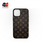 Чехол Iphone 12/12 Pro силиконовый с рисунком, Louis Vuitton