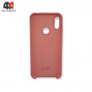 Чехол для Huawei Y6 2019/Honor 8A/Y6s Silicone Case, розового цвета