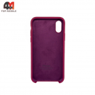 Чехол Iphone Xs Max Silicone Case, 52 бордовый