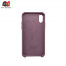 Чехол Iphone Xs Max Silicone Case, 62 лиловый