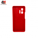 Чехол Xiaomi Mi 11T/Mi 11T Pro Silicone Case, красного цвета