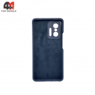 Чехол Xiaomi Mi 11T/Mi 11T Pro Silicone Case, темно-синего цвета