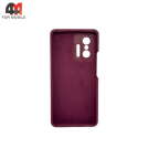 Чехол Xiaomi Mi 11T/Mi 11T Pro Silicone Case, цвет марсала