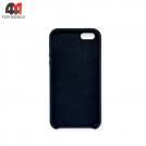 Чехол Iphone 5/5S/SE Silicone Case, 8 черно-синий