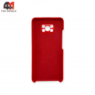 Чехол Xiaomi Poco X3/X3 Pro Silicone Case, красного цвета