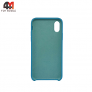 Чехол Iphone Xs Max Silicone Case, 16 голубой