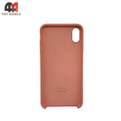 Чехол Iphone Xs Max Silicone Case, 27 оранжево-розовый