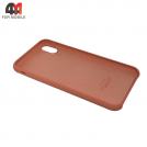 Чехол Iphone Xs Max Silicone Case, 27 оранжево-розовый