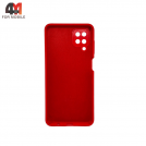 Чехол для Samsung A12/M12 Silicone Case, красного цвета