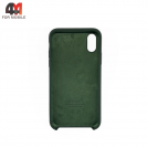 Чехол Iphone Xs Max Silicone Case, 64 темно-еловый