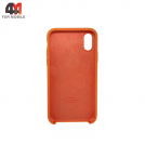 Чехол Iphone Xs Max Silicone Case, 66 апельсиновый