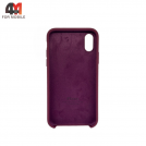 Чехол Iphone Xs Max Silicone Case, 67 марон