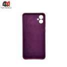 Чехол для Samsung A05 Silicone Case, цвет марсала