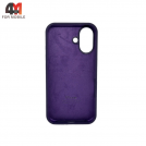 Чехол Iphone 16 Silicone Case, 75 пурпурный