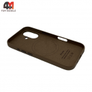 Чехол Iphone 16 Leather Case+MagSafe, Taupe