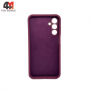 Чехол для Samsung A15 5G Silicone Case, цвет марсала