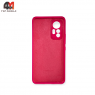 Чехол Xiaomi Mi 12 Lite Silicone Case, ярко-розового цвета