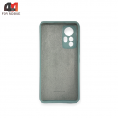 Чехол Xiaomi Mi 12 Lite Silicone Case, ментолового цвета