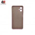 Чехол Samsung A06 Silicone Case, пудрового цвета