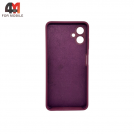 Чехол Samsung A06 Silicone Case, цвет марсала