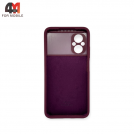 Чехол Xiaomi Poco M5 Silicone Case, цвет марсала