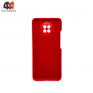 Чехол для Xiaomi Redmi Note 9T Silicone Case, красного цвета