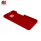 Чехол для Xiaomi Redmi Note 9T Silicone Case, красного цвета