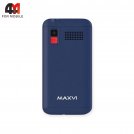 Телефон Maxvi B200, синего цвета