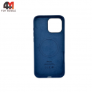 Чехол Iphone 16 Pro Silicone Case Premium+MagSafe, Denim