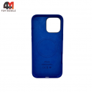 Чехол Iphone 16 Pro Max Silicone Case Premium+MagSafe, Ultramarine