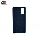 Чехол для Samsung A41 Silicone Case, темно-бирюзового цвета