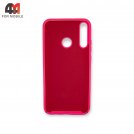 Чехол для Huawei P40 Lite E/Y7P/Honor 9C Silicone Case, ярко-розового цвета