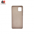 Чехол для Samsung A81/M60s/Note 10 Lite Silicone Case, пудрового цвета