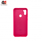 Чехол для Samsung A11/M11 Silicone Case, ярко-розового цвета