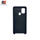 Чехол для Samsung A21s Silicone Case, черного цвета