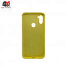 Чехол для Samsung A11/M11 Silicone Case, желтого цвета