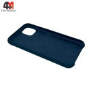 Чехол Iphone 11 Pro Max Silicone Case, 35 cеро-синий