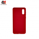 Чехол для Samsung A02/M02 Silicone Case, красного цвета